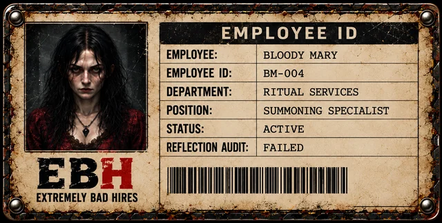 Bloody Mary — canonical Employee ID BM-004