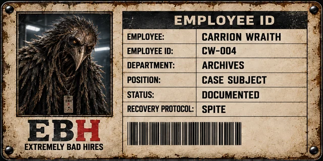 Carrion Wraith — canonical archive ID CW-004