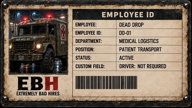 Dead Drop — canonical Employee ID DD-01