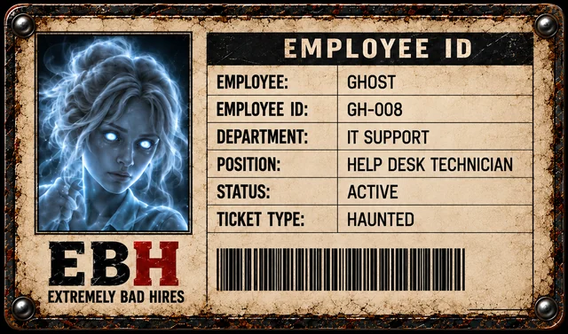 Ghost — canonical Employee ID GH-008
