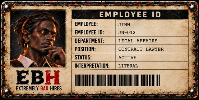 Jinn — canonical Employee ID JN-012