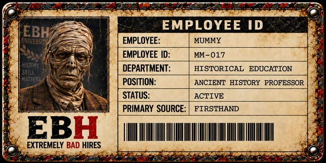 Mummy — canonical Employee ID MM-017