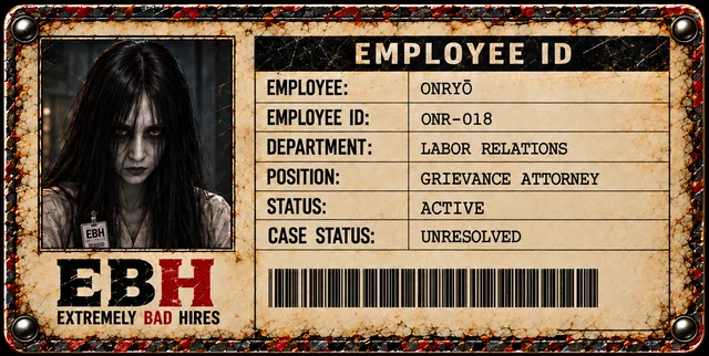 Onryō — canonical Employee ID ONR-018
