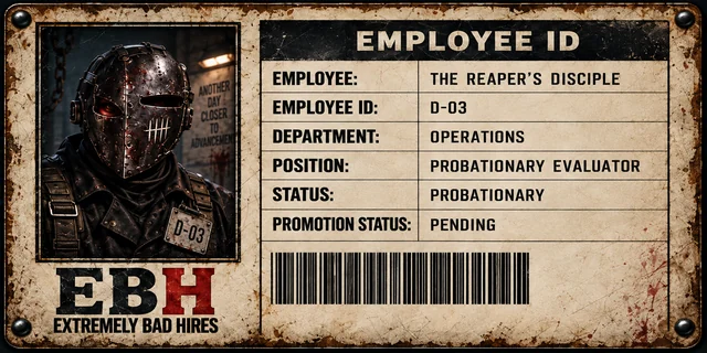The Reaper's Disciple — canonical archive ID D-03