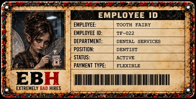 Tooth Fairy — canonical Employee ID TF-022