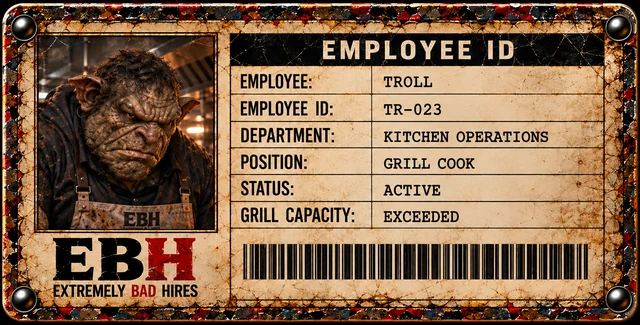Troll — canonical Employee ID TR-023