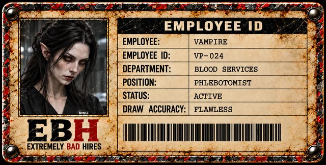 Vampire — canonical Employee ID VP-024